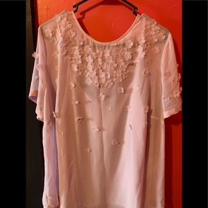 Beautiful Liz Claiborne floral blouse